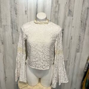 Laced white dress